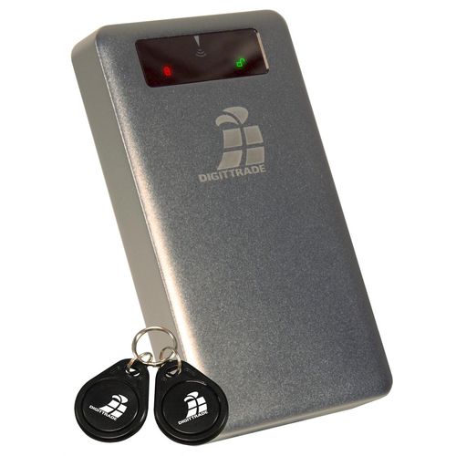 Digittrade RS256 1TB SSD RFID Security externe Festplatte (6,4 cm (2,5 Zoll), 5400rpm, USB 3.0, 256-Bit AES Verschlüsselung, Anti-Schock)