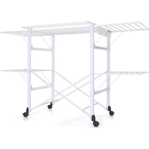 Foppapedretti Gulliver Standregal Aluminium, Schwarz, Weiß