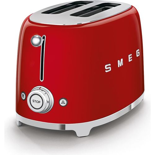 SMEG 2-Scheiben Toaster Rot TSF01RDEU