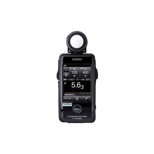 Sekonic L-478DR LiteMaster Pro - Lichtmesser - Optionale Spot-Befestigung - Filmmodus - digital