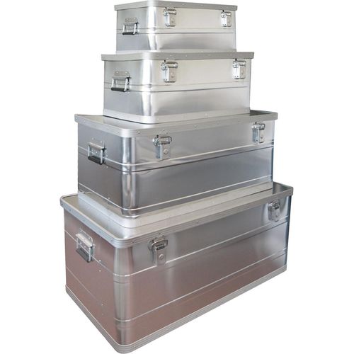 Aluboxen 4er Set 25/45/90/140Ltr