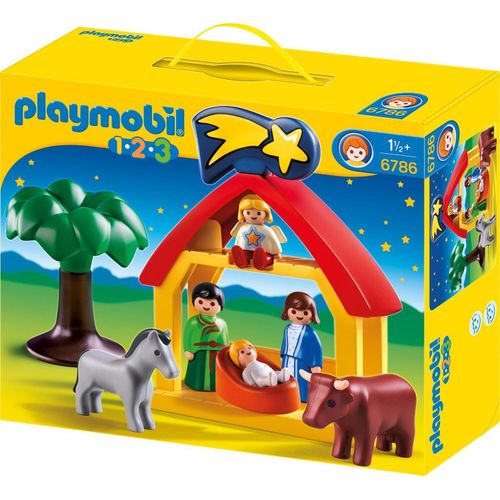PLAYMOBIL 1.2.3. - Weihnachtskrippe 6786