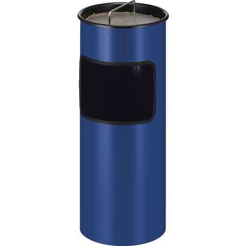 Ascher-Papierkorb, 30 Liter - Blau