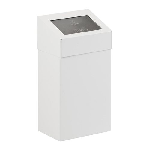 Abfallbehälter mit Pushdeckel 18 Liter weiss (31021826)