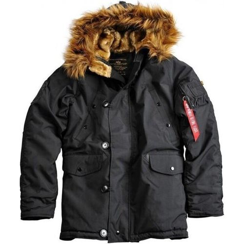 Jacke Alpha Industries Explorer Parka Jacket Black, Größe: 2XL