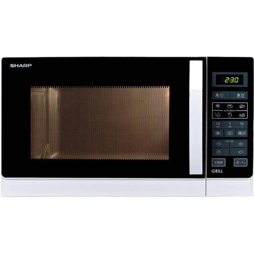 Sharp R-742INW Kombi Mikrowelle silbermetallic