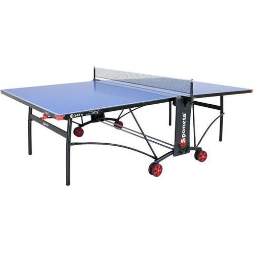 Sponeta S 3-87 e Outdoor-Tischtennisplatte, 5mm, blau, mit Netz, 209.7010/L