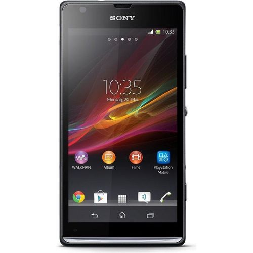 Sony Xperia SP Smartphone (11,7 cm (4,6 Zoll) Touchscreen, 1,7 GHz Dual-Core, 1 GB RAM, 8 GB interner Speicher, 8 Megapixel Kamera, NFC, Android 4.1.2), schwarz