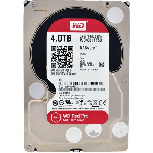 Western Digital Red Pro 4TB WD4001FFSX 7200 RPM 64MB SATA III 3.5