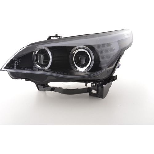 Scheinwerfer BMW 5er E60/E61 Bj. 03-07 schwarz