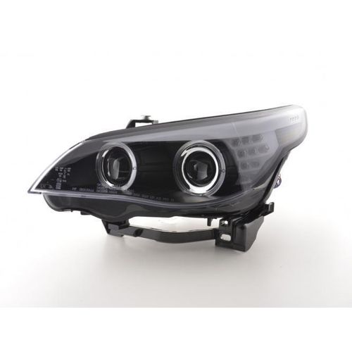 Scheinwerfer BMW 5er E60/E61 Bj. 03-07 schwarz