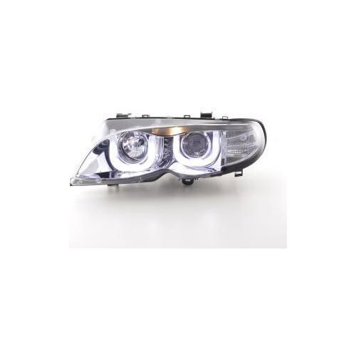 Scheinwerfer Angel Eyes BMW 3er E46 Limo/Touring Bj. 02-05 chrom