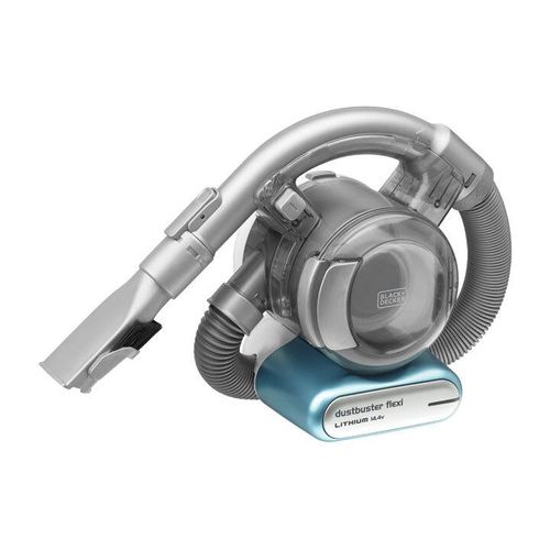 Black & Decker PD1420LP Handstaubsauger Beutellos Blau, Metallisch