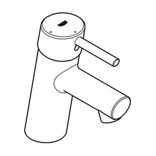 Grohe Einhand-Waschtischbatterie CONCETTO DN 15 glatter Körper chrom