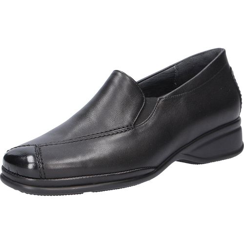 Semler Damen Slipper Sportlich Bequem schwarz