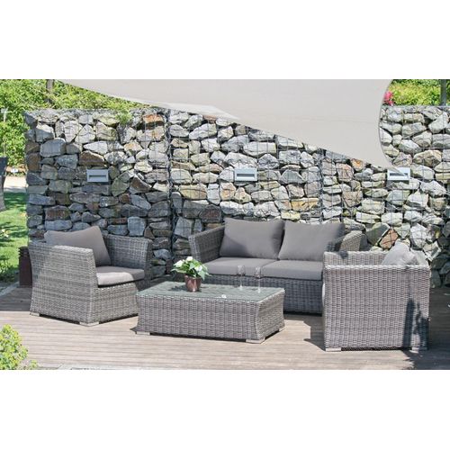 4tlg. Lounge Gruppe Garten Terrasse Sitzgruppe