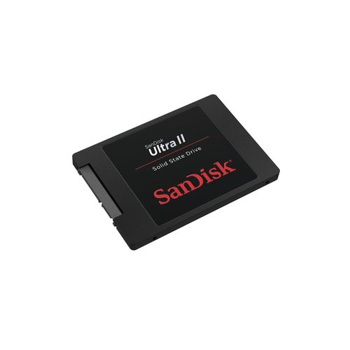 SanDisk Ultra II SSD 480 GB Sata III 2,5-Zoll Internal SSD bis zu 550 MB/s - Schwarz