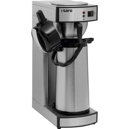SARO Kaffeemaschine Modell SAROMICA THERMO 24 Kaffeemaschine, Edelstahl, Kaffee, Pumpkanne