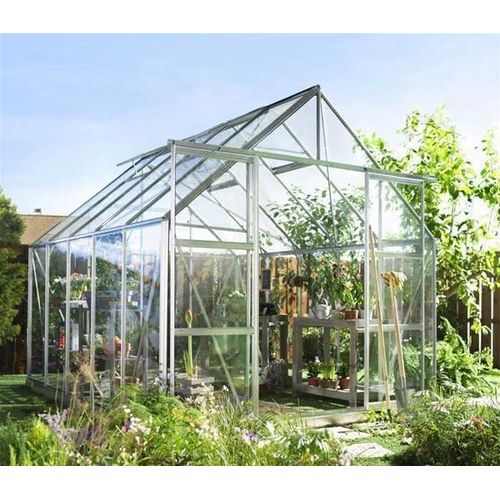 Gewächshaus Halls Magnum 108 8,3m² Alu 3mm Blankglas