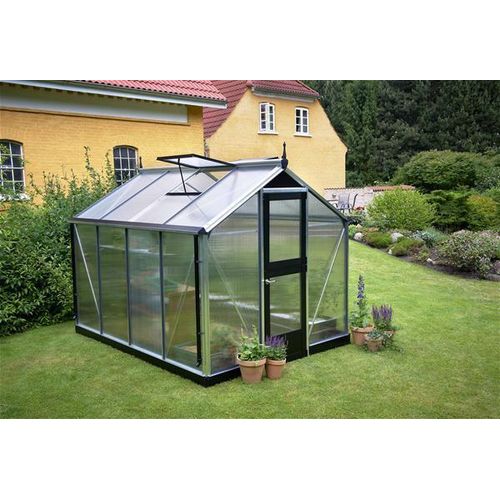 Gewächshaus Juliana Compact 5,0m² Alu silber 10mm Doppelstegplatten