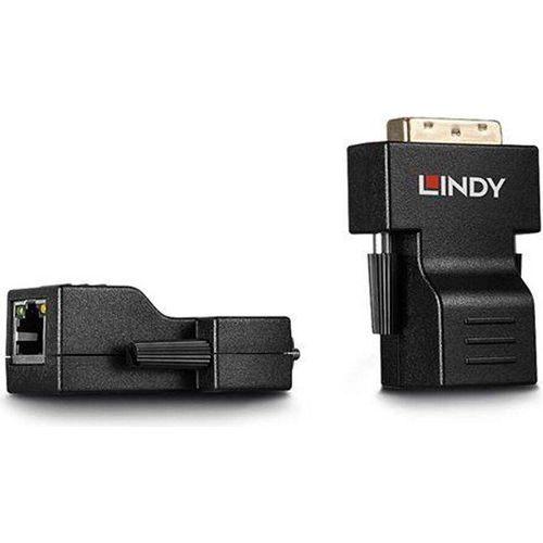 Lindy Cat 6 Singlelink Dvi-splitter 70 M Schwarz Schwarz One Size