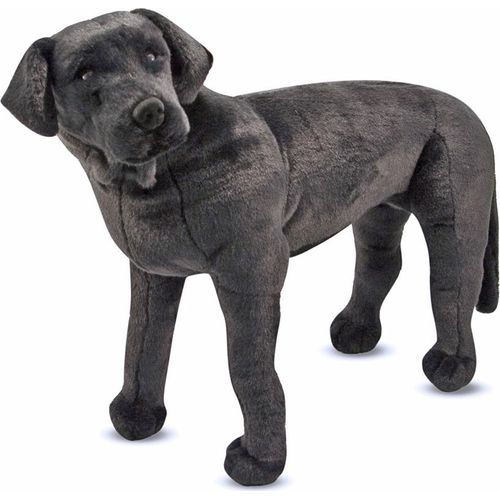 Stofftier Hund schwarzer Labrador Life Serie