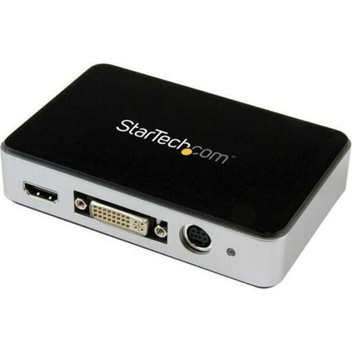 StarTech.com USB 3.0 HDMI Video Aufnahmegerät - External Capture Card - USB 3.0 Video Grabber - HDMI/DVI/VGA/Component HD PVR Video Capture 1080p @ 60fps (USB3HDCAP)