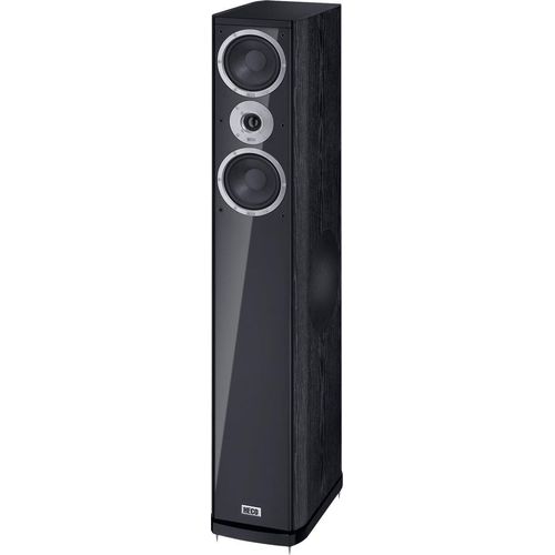 Heco Music Style 800, Standlautsprecher, 3 Wege Bassreflex mit Sidefire-Bass, Farbe: schwarz, 1 Paar Neu-Ware