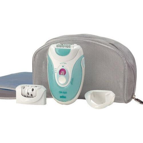 Braun 5370 SILK-ÃPIL X´elle BODY Epil. Epilierer, Netzbetrieb, 2 Rasieraufsätze