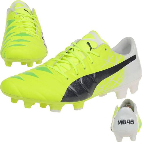Puma Fußballschuhe evoPOWER 1 MB FG Accuracy neongelb Fußball Herren, Schuhgröße:43 EU