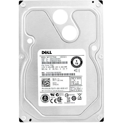 Festplatte Dell MK1001TRKB 1Tb 7200Rpm SasII 3.5” Zoll 07KXJR