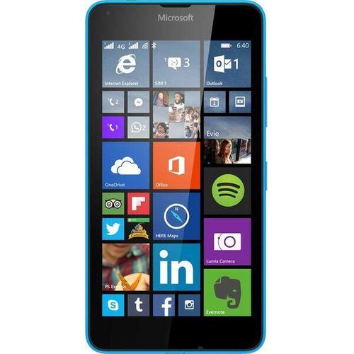 Microsoft Lumia 640 LTE Blau RM-1072 Single Sim Windows Phone Ohne Simlock