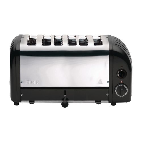 Dualit Broodrooster Zwart 6 slot-EOL