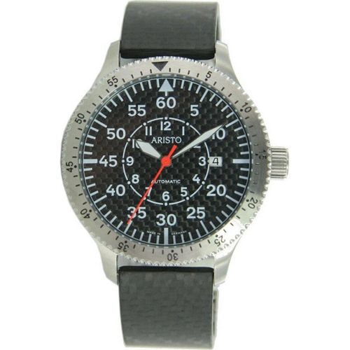Aristo Herren Uhr Carbon Automatik 7H74CAR