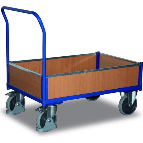 Variofit Seitenbügelwagen mit 4 Bügeln - sw-500.204, Ladefläche:1260x740 mm