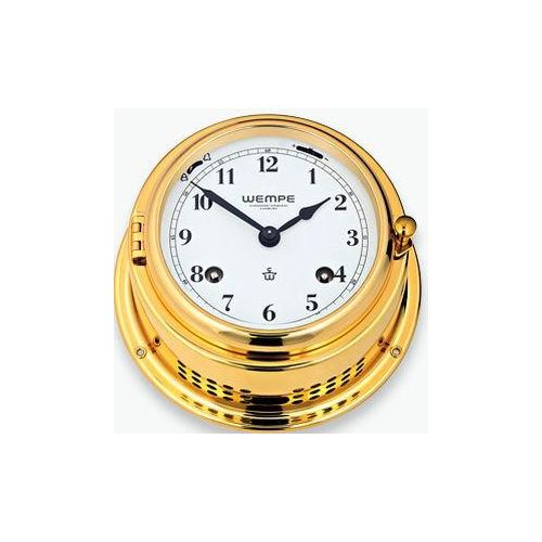 Wempe - CW310010 - Glasenuhr - 150mm - Messing - arabische Ziffern - BREMEN II