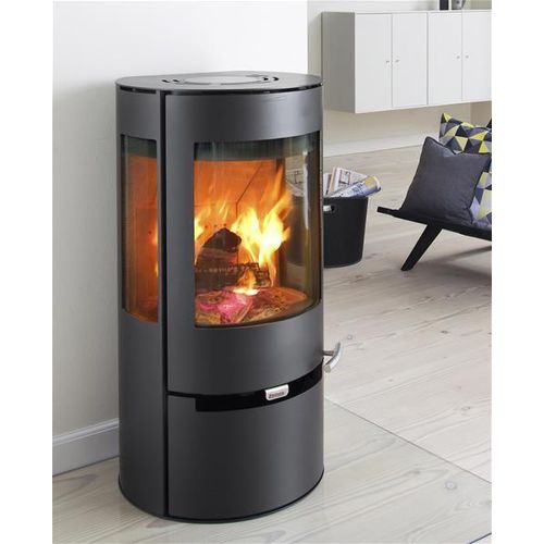 Kaminofen Aduro 9 schwarz Stahl 3 Scheiben 6 kW