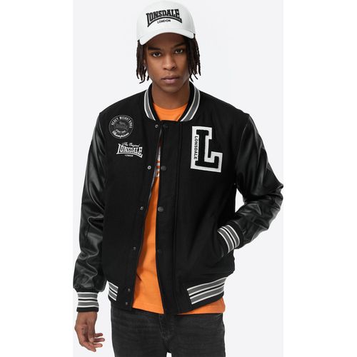 Herren College Jacke OXFORD ALL SEASON Black XXL Lonsdale