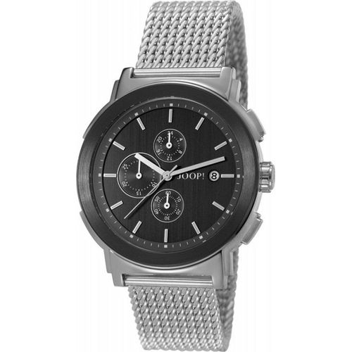 Uhr, Jp-Tom Mesh Silver Black
