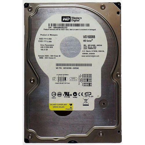 Western Digital WD1600BB 160GB IDE/ATA 3,5