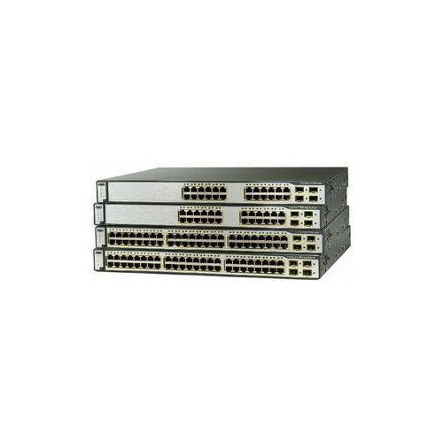 Cisco Catalyst 3750E, gemanaged, L3, 445 x 460 x 44,5 mm, verkabelt, RS-232, 6.5 mpps