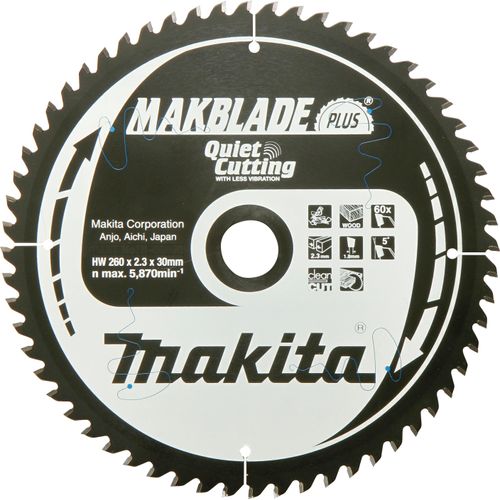 MAKBLADE Kreissägeblatt Ø 260x30x100