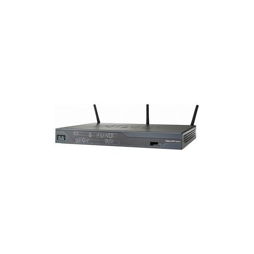 Cisco 881, 10, 100 Mbit/Sek, 10/100Base-T(X), 802.11b, 802.11g, 802.11n, Ethernet (RJ-45), IEEE 802.11b, IEEE 802.11g, IEEE 802.11i, IEEE 802.11n, IEEE 802.1Q, IEEE 802.1x, IEEE 802.3af, Ethernet
