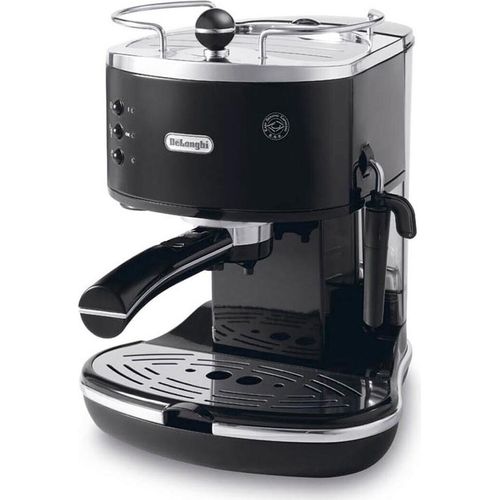 DeLonghi ECO 311.BK Icona Siebträger Espressomaschine Schwarz