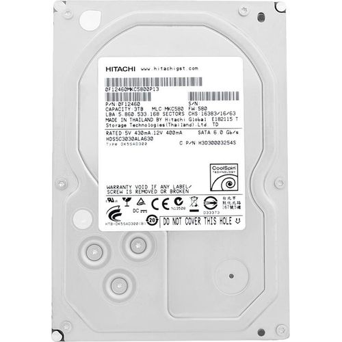 Festplatte Hitachi 3Tb HDS5C3030ALA630 32Mb Cache 5400Rpm Sata III 3,5