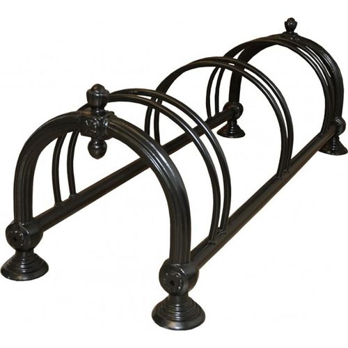 Nostalgie Fahrradständer aus Gusseisen - Jugendstil Fahrrad Ständer