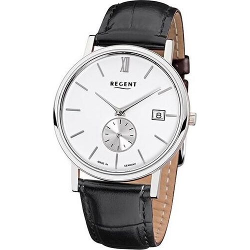 Regent Armbanduhr schwarz GM-1451 Herren Analog-Quarzuhr URGM1451