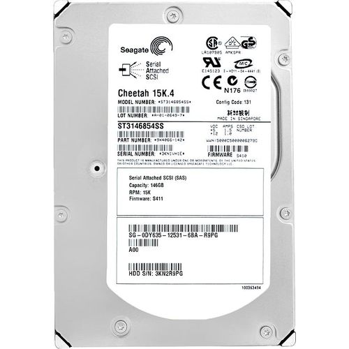 Festplatte Dell ST3146854SS 146GB 15000Rpm Sas 3,5