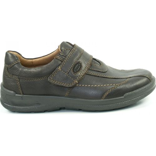 Jomos Schuhe Herren Halbschuhe Slipper Weite H Man Life 419206-37, Schuhgröße:43, Farbe:Braun