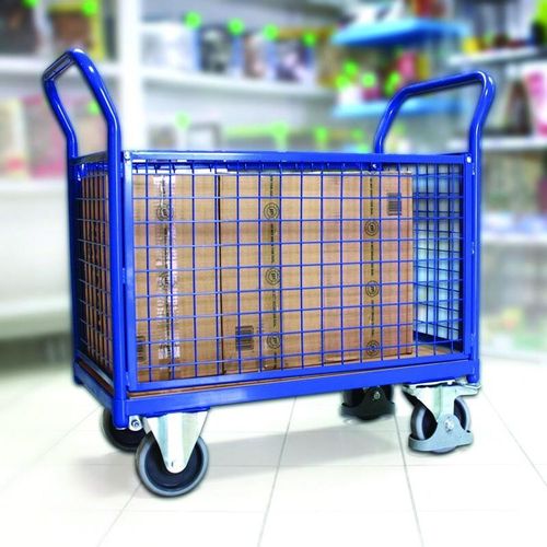 Variofit Vierwandwagen mit Draht in 4 Größen, Ladefläche:1200x750 mm